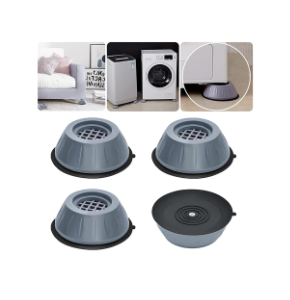 4pcs Washing Machine Anti Shock Pad Refrigerator Large Appliances Furniture Mute Rubber Mat Anti Vibration Pads Protect Floor